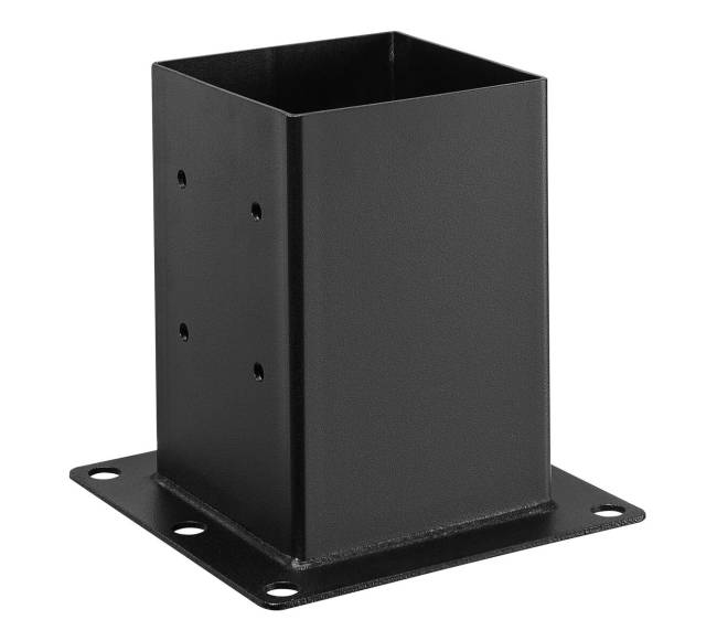 4 vnt. 6x6 medinių stulpų tvirtinimo laikikliai10