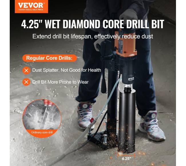 4,25 cm deimantinis grąžtas betonui1