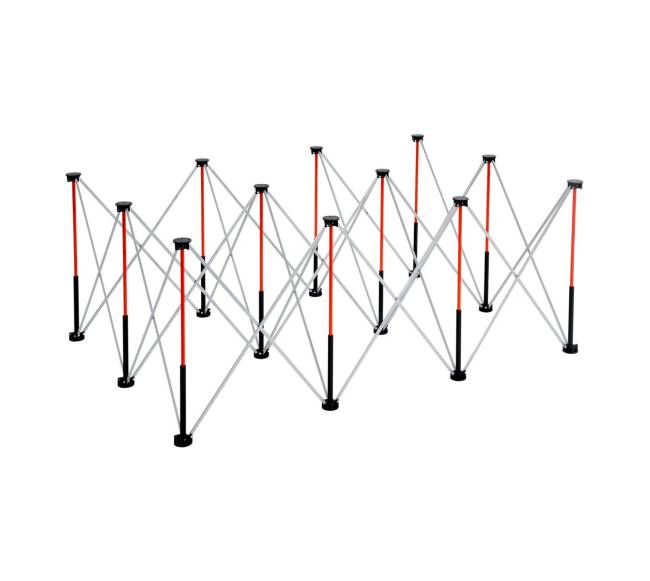 Sulankstomas darbo stovas 1865 x 1261 mm 2041 kg0