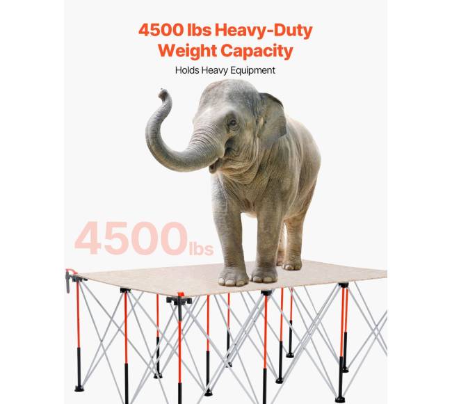 Sulankstomas darbo stovas 1865 x 1261 mm 2041 kg1