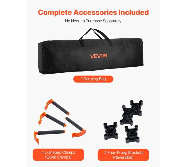 Sulankstomas darbo stovas 1865 x 1261 mm 2041 kg5