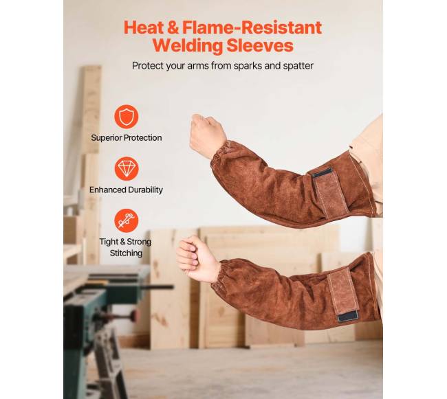 Odinės suvirinimo rankovės liepsnai atsparios1