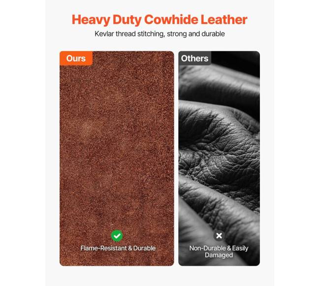 Odinė suvirinimo prijuostė su apsauga nuo karščio2