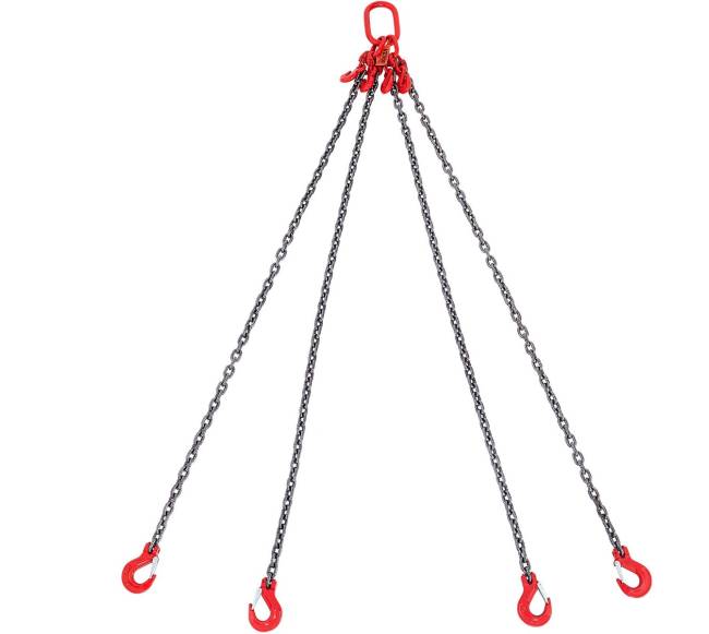 4 kojų grandinė su kablys 5000 kg9