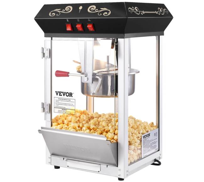 Popkorno gaminimo aparatas juodas0