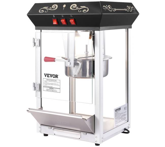 Popkorno gaminimo aparatas juodas9