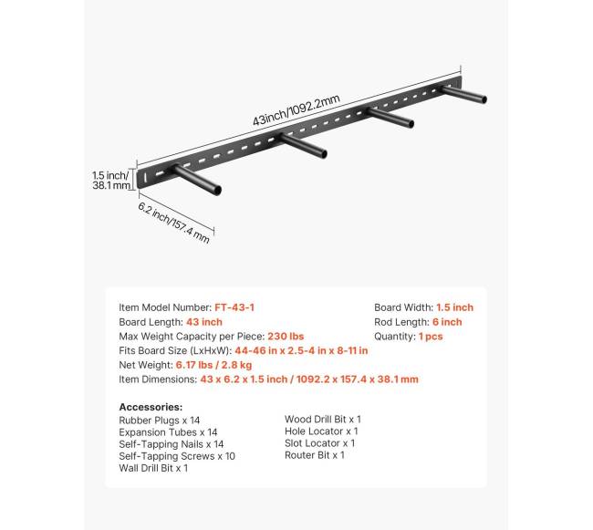 43 cm lentynos laikiklis6