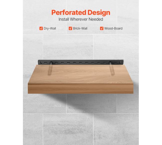 2 vnt lentynos laikikliai 558,4 mm3