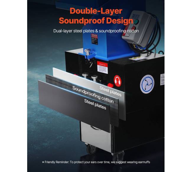 Plastiko smulkintuvas 2.2KW perdirbimo mašina 380V3