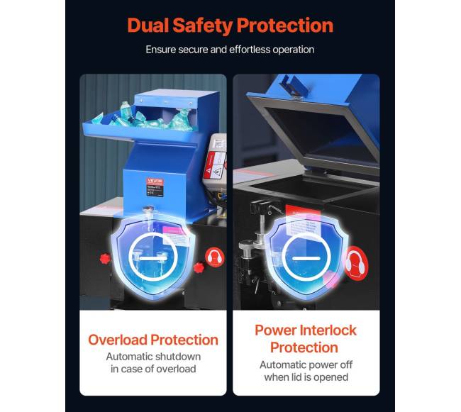 Plastiko smulkintuvas 2.2KW perdirbimo mašina 380V4