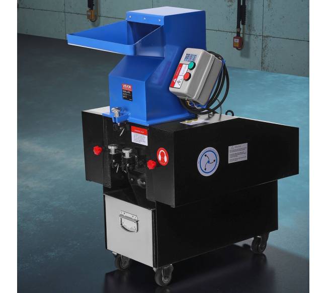 Plastiko smulkintuvas 2.2KW perdirbimo mašina 380V7