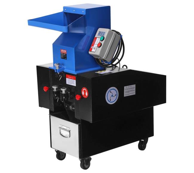 Plastiko smulkintuvas 2.2KW perdirbimo mašina 380V8