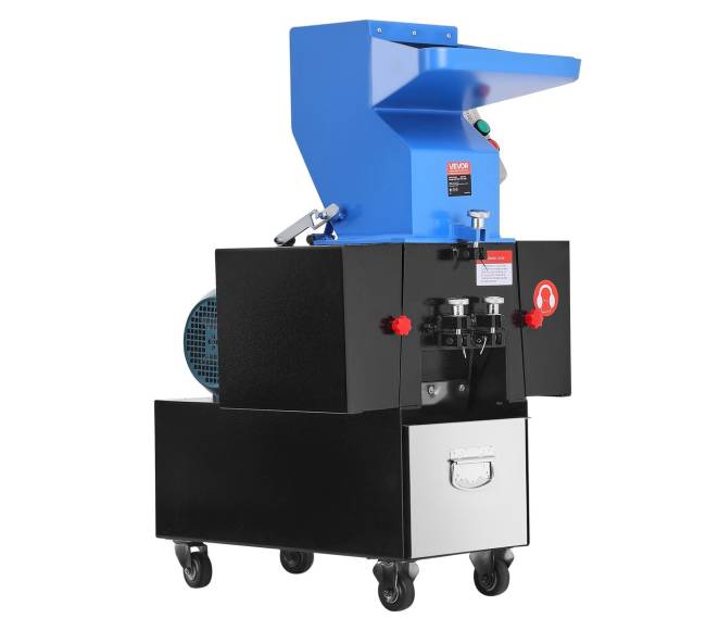 Plastiko smulkintuvas 2.2KW perdirbimo mašina 380V9