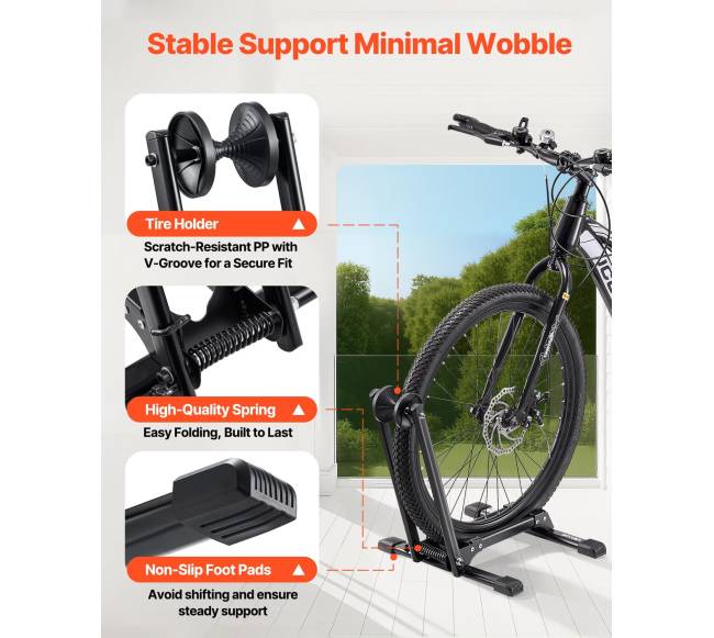 Sulankstomas dviračių stovas 20-29 colių dviračiams5