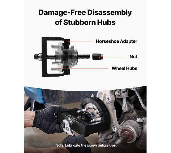 Ratlankio guolių nuėmimo ir montavimo įrankių rinkinys3