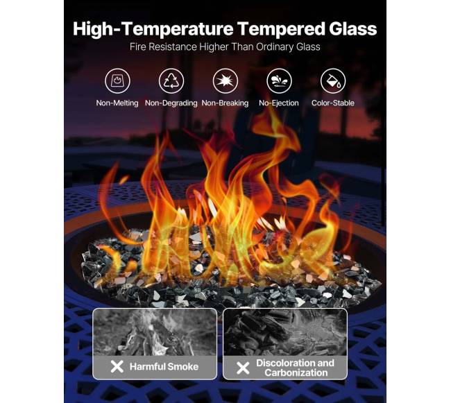 Juodos židinys stiklo uolienos2