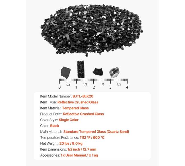 Juodos židinys stiklo uolienos6