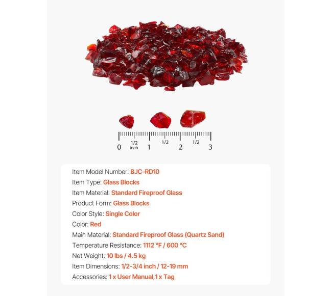 raudonos židinio stiklo uolienos 4,5 kg6