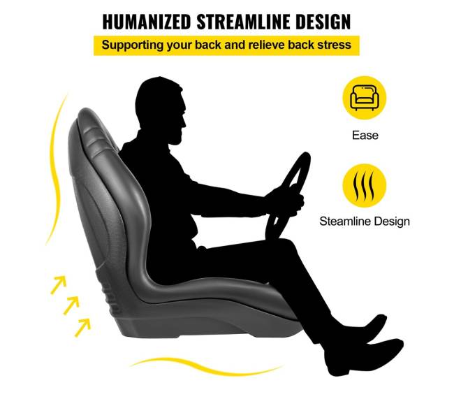 Yamaha traktoriaus sėdynė su aukštu atlošu4