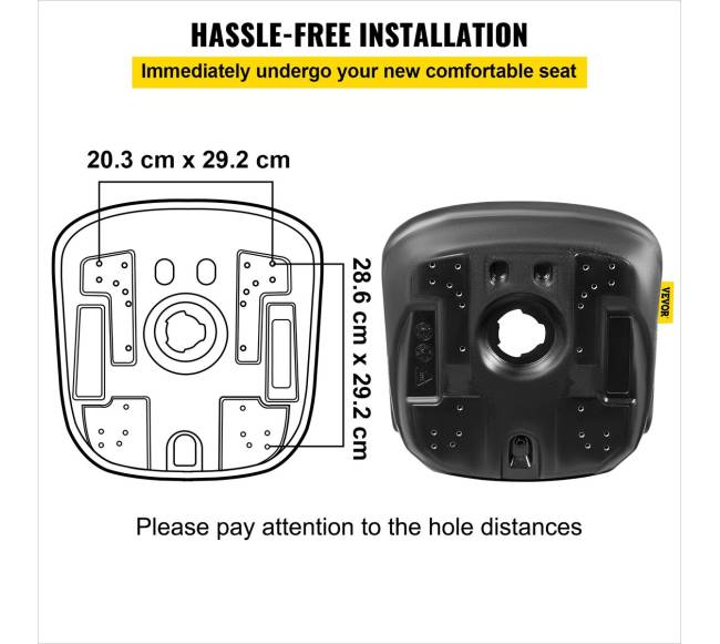 Yamaha traktoriaus sėdynė su aukštu atlošu5