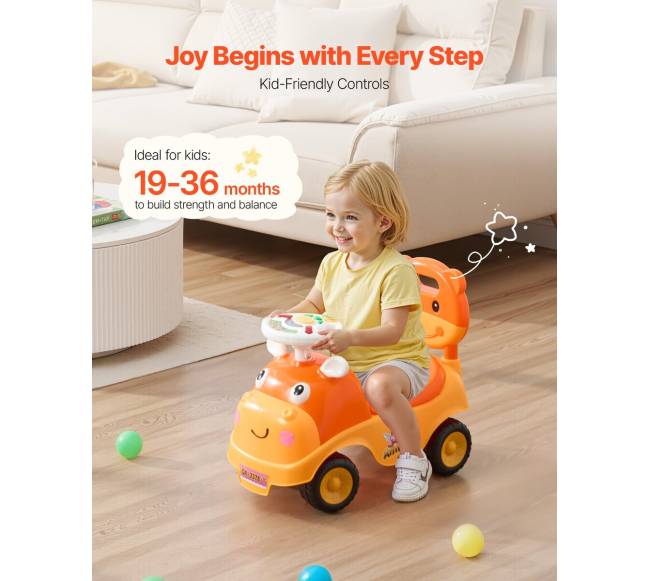 Vaikiška stumama mašinėlė 22 kg su garso efektais1