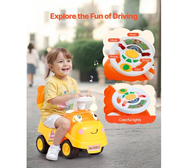 Vaikiška stumama mašinėlė 22 kg su garso efektais2