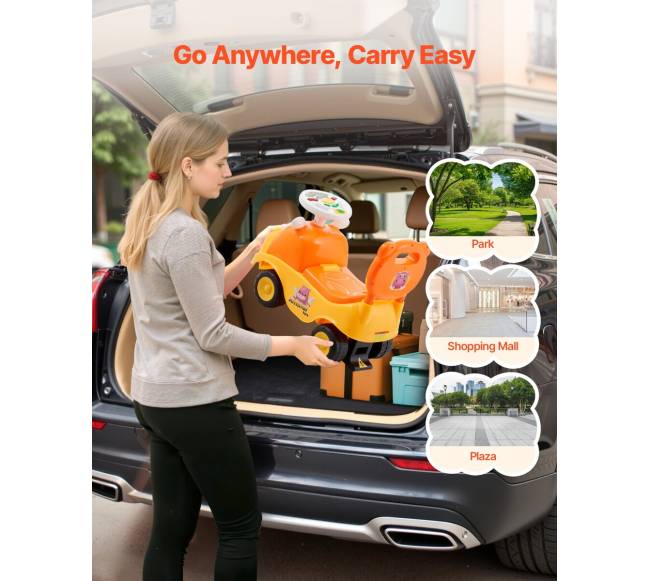 Vaikiška stumama mašinėlė 22 kg su garso efektais4