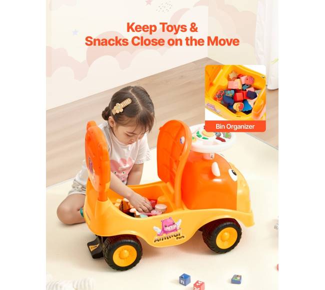 Vaikiška stumama mašinėlė 22 kg su garso efektais5