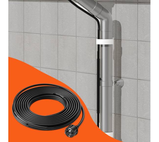 Savireguliuojantis vamzdžių šildymo kabelis 5.5m7