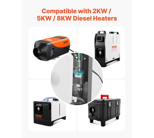 Dyzelinė šildytuvo kuro pompa 12V2