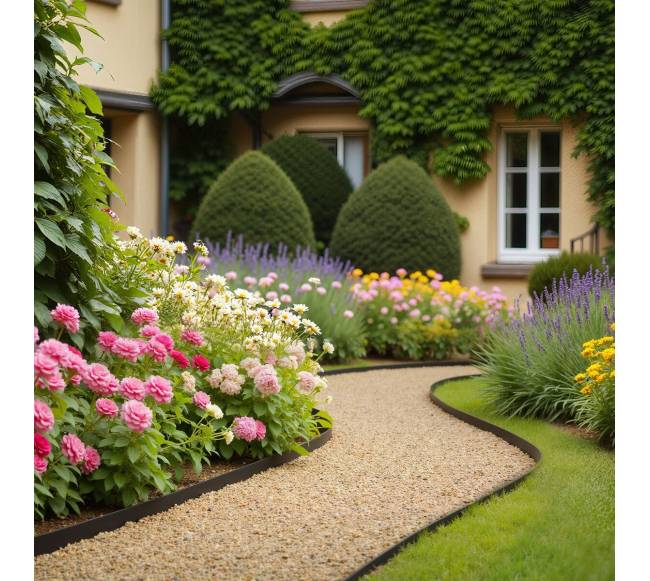 sodo bortelis, lankstus plastikinis ribojimas7