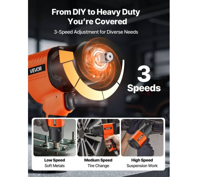 Pneumatinis oro veržliasūkis automobilių remontui2