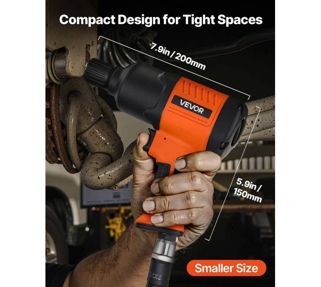 Pneumatinis oro veržliasūkis automobilių remontui5