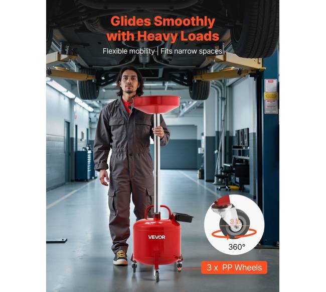 30L naudotos alyvos nutekėjimo bakas su reguliuojama piltuve3