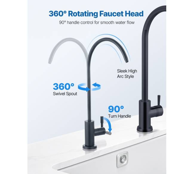 Matinio juodo plieno vandens maišytuvas2