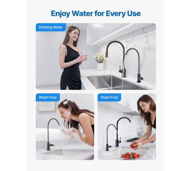 Matinio juodo plieno vandens maišytuvas5