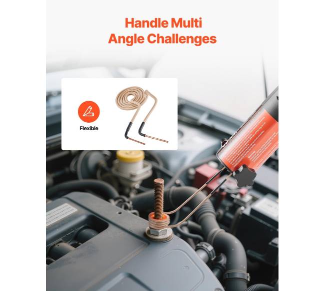 Indukcinės šildymo ritės rinkinys su 10 vnt5