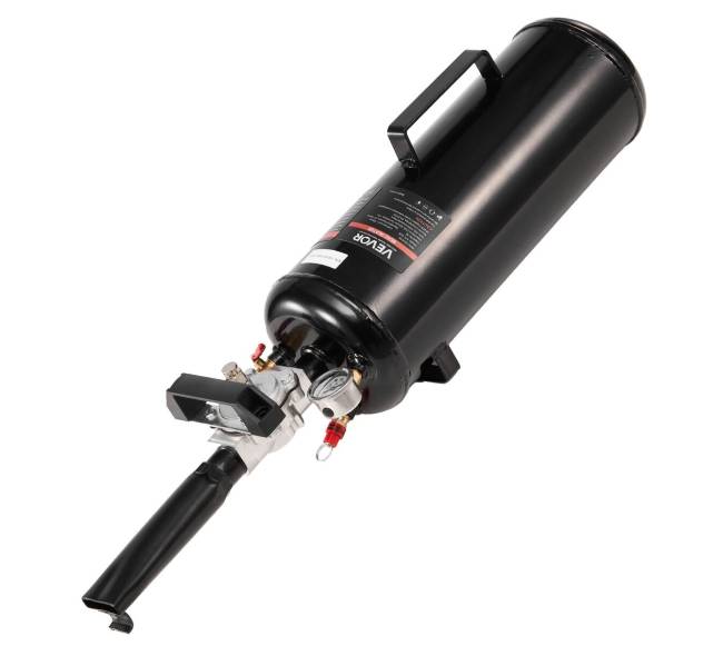 Nešiojamas padangų pripūtimo įrankis, 8L talpa8