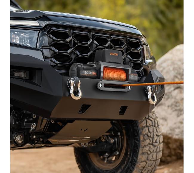 Elektrinis gervė, 5400 kg 12V su sintetine virve7