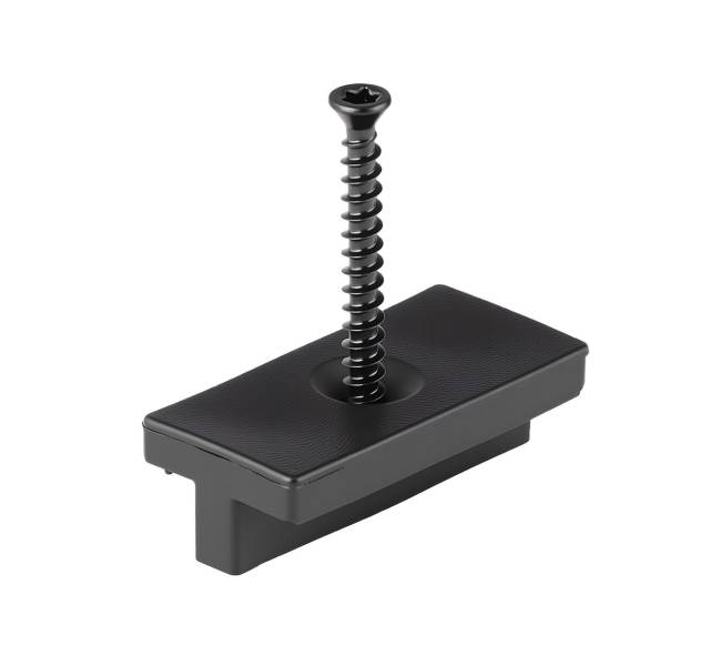 500 vnt. paslėptų terasinių lentų tvirtinimo elementų0