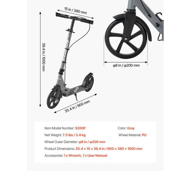 Vaikiškas paspirtukas su reguliuojamu vairu6