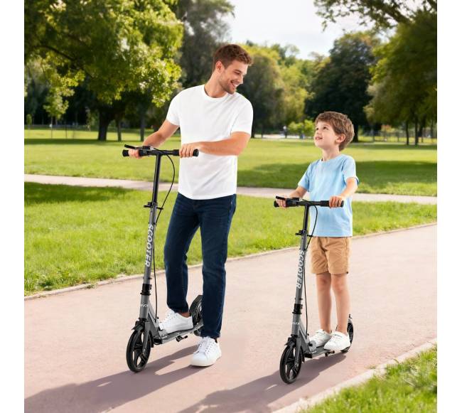 Vaikiškas paspirtukas su reguliuojamu vairu7