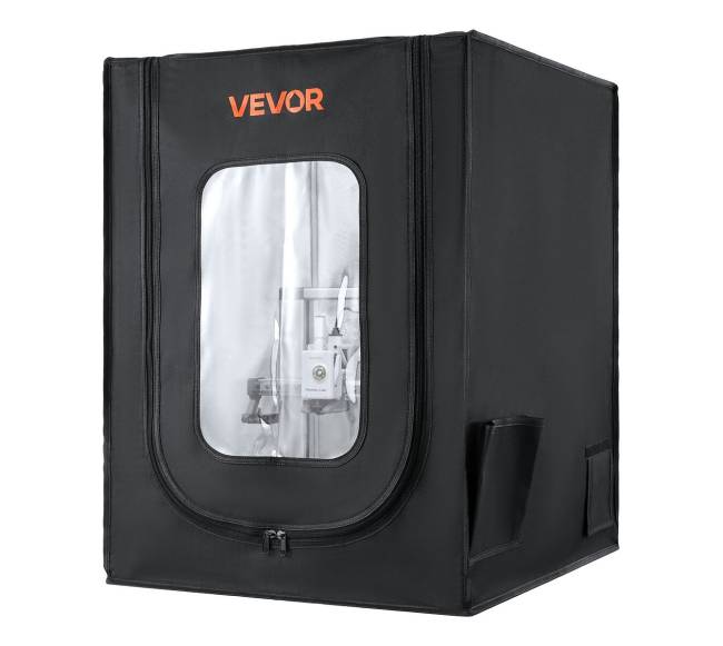 3D spausdintuvo palapinė su šviesa0