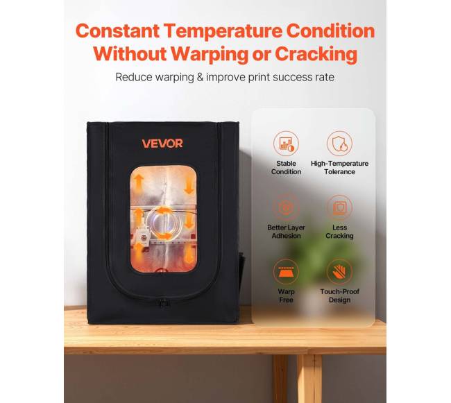 3D spausdintuvo palapinė su šviesa1