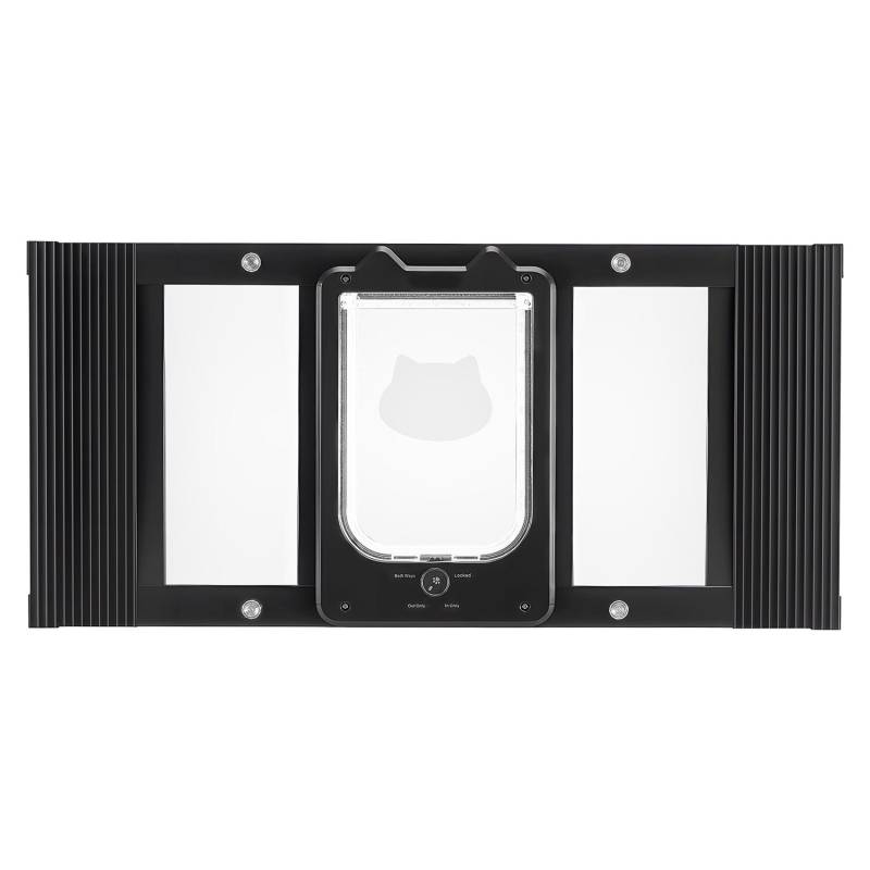 Katės praėjimo durys į langą0