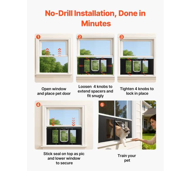 Katės praėjimo durys į langą4