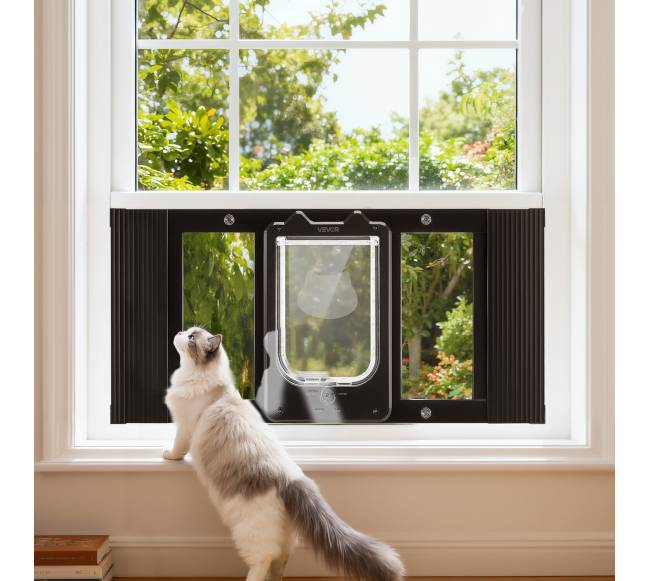 Katės praėjimo durys į langą7