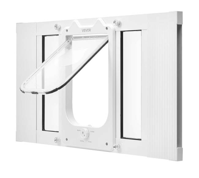 Reguliuojamos katės durys langui9