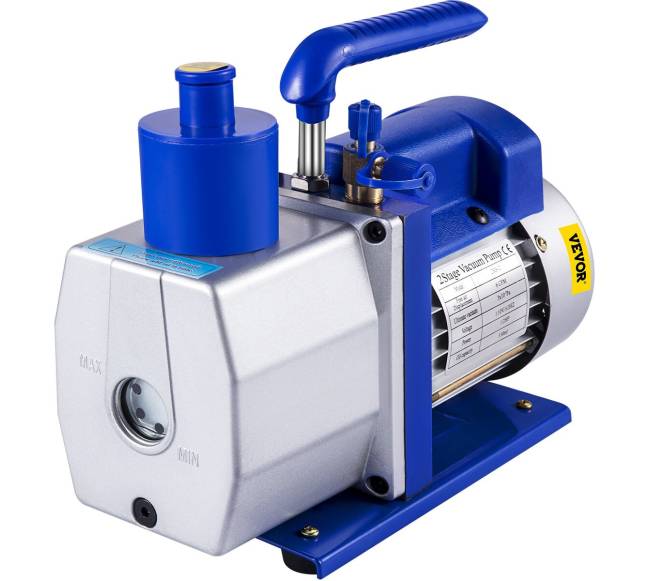 6 CFM 12 AG šaldymo vakuuminis siurblys0