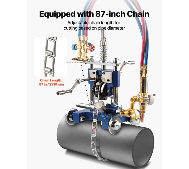 Rankinis dujinis vamzdžių pjovimo įrenginys CG2-11Y2